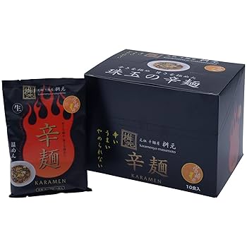 Amazon.co.jp: 辛麺屋 桝元 辛麺 (1食 149g)×10袋 : 食品・飲料
